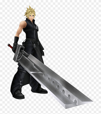 Cloud Final Fantasy Png , Png Download - Cloud Strife Advent ...