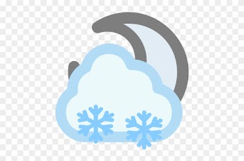 Cloud, Fog, Moon, Lunar, Rain, Downpour, Raincloud - Weather Night Icons Png