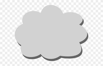 Cloud Grey Drawing Clip Art - Cloud Grey Drawing Clip Art