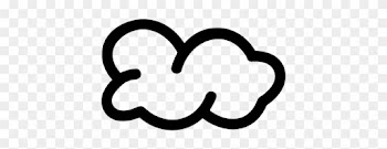 Cloud Hand Drawn Shape Variant Vector - Hand Drawn Cloud Png