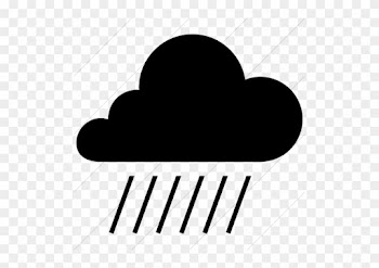 Cloud, Heavy Rain, Rain, Rainstorm, Rainy, Weather - Rain Icon Heavy