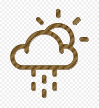cloud icon day icon drop icon