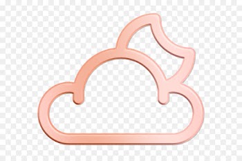 cloud icon forecast icon moon icon