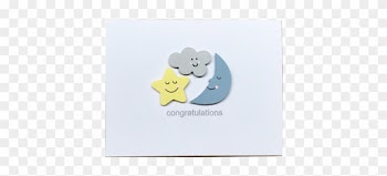 Cloud Moon &amp; Star - Cartoon