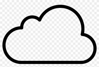 Cloud Outline Clip Art For Kids - Cloud Outline Clip Art For Kids