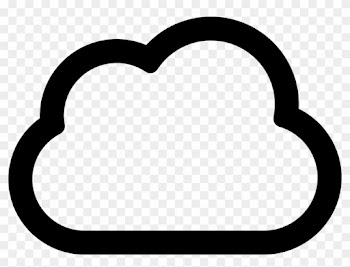 Cloud Outline Comments - Scalable Vector Graphics