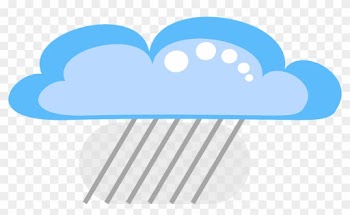 Cloud Rain Weather Png Image - Clouds With Rain Animation