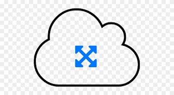 Cloud Scalability Icon - Scalability Cloud Icon