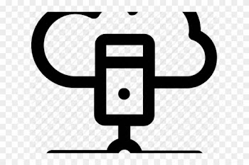 Cloud Server Clipart Svg - Illustration