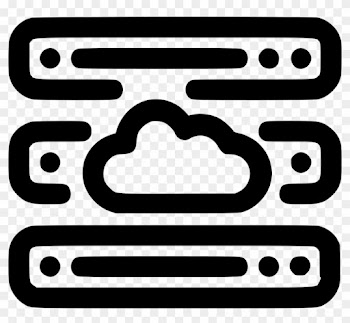 Cloud Server Clipart Svg - Server