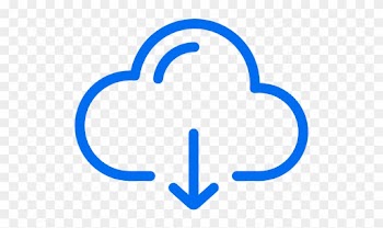 Cloud Services - Cloud Download Icon Png