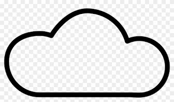 Cloud Shape Outline Svg Png Icon Free Download - Cloud Drawingpng