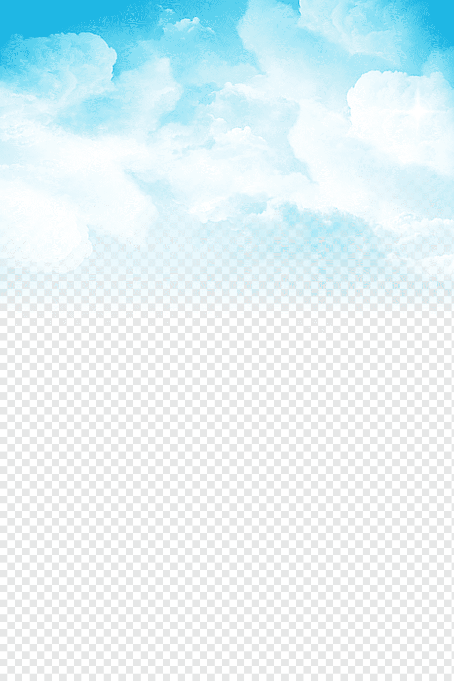Cloud Sky Blue, Blue sky and white clouds, clouds painting, texture, blue, angle png