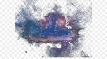 Cloud Sky Yeti Decal Atmosphere - Cosmic galaxy 
