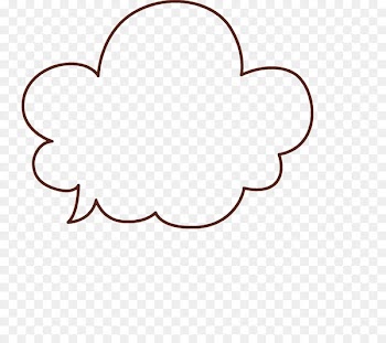 Cloud Speech balloon Dialogue Dialog box Bubble - Dialog clouds 