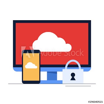 Cloud storage concept