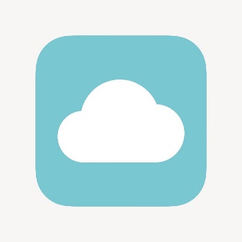 Cloud storage icon, flat graphic | Free Icons - rawpixel