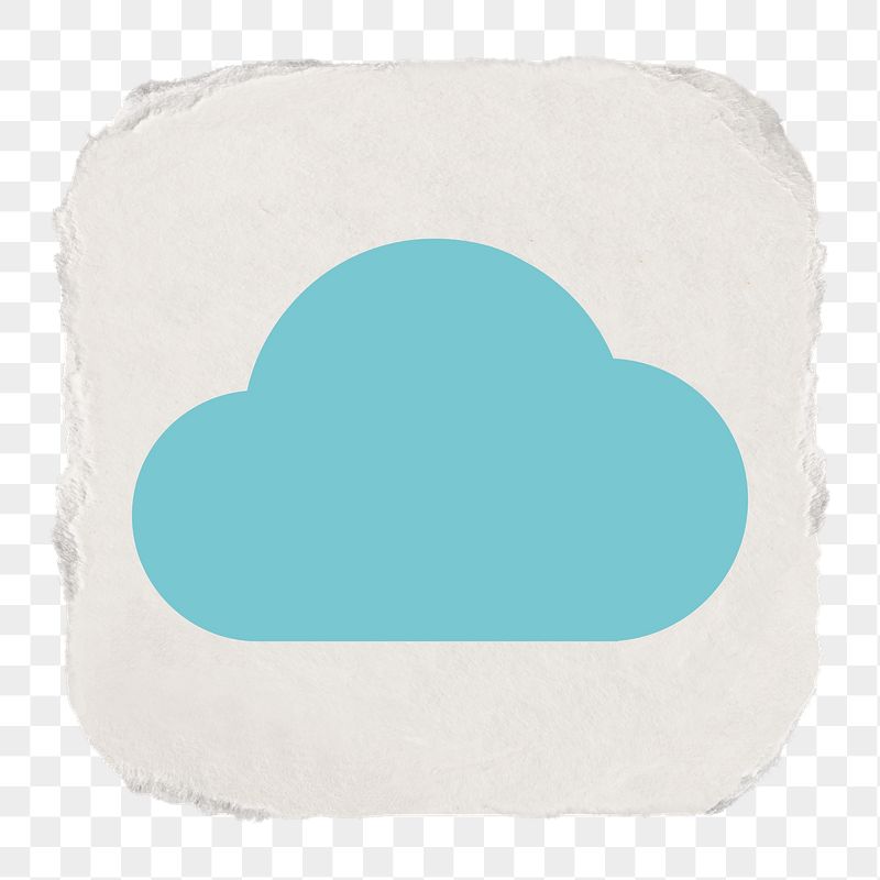 Cloud storage png icon sticker, | Free Icons - rawpixel