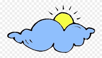 Cloud Sun Sky Blue Sky Clouds Weather Sunlight - Sketsa Awan Dan Matahari