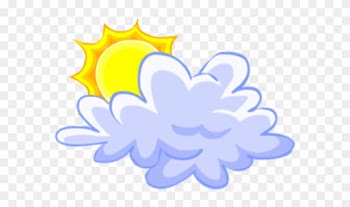 Cloud Sun - Sun And Cloud Clipart