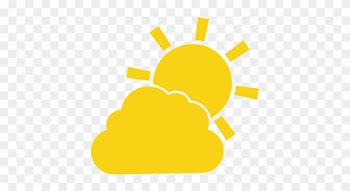 Cloud Sun Weather Sky Season Icon - Vector Graphics