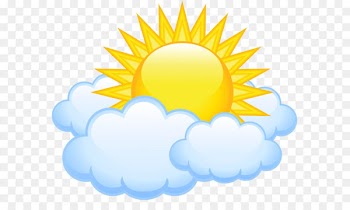 Cloud Sunlight Clip art - Sun with Clouds Transparent PNG Picture 