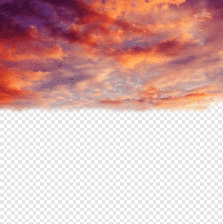 Cloud Sunset Sky, Beautiful sunset, panoramic graphy of orange stratus clouds, texture, atmosphere, cloud png