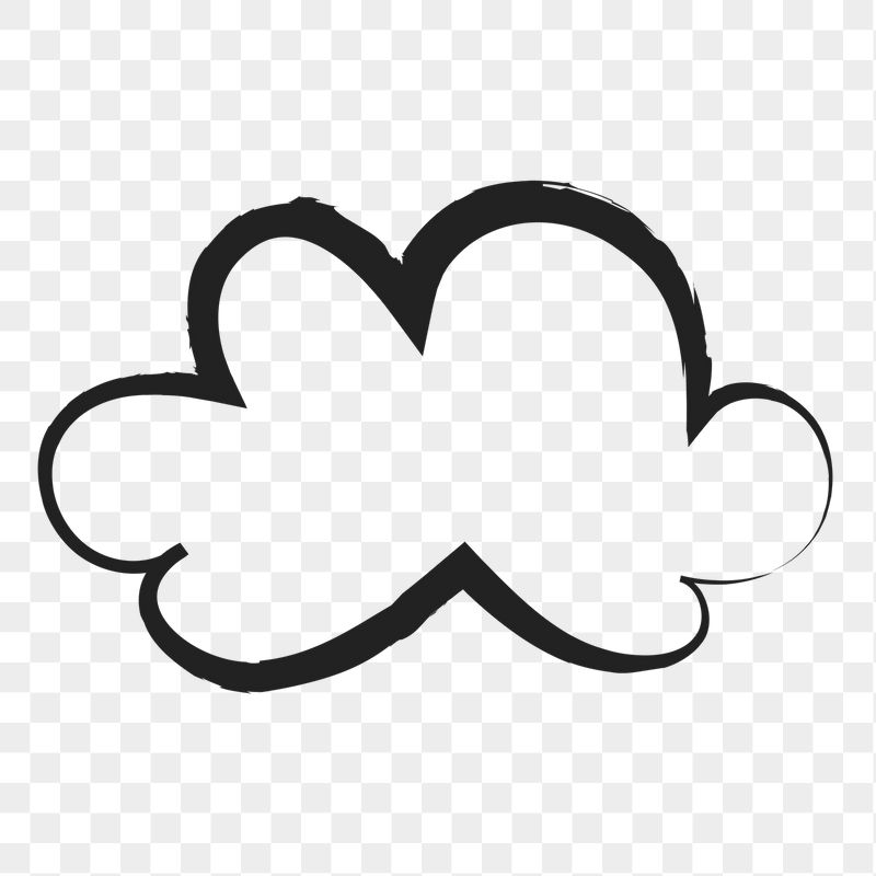 Cloud, weather png sticker, cute | Free PNG Illustration - rawpixel