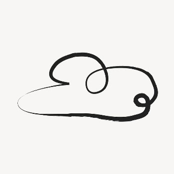 Cloud, weather sticker, cute doodle | Free PSD Illustration - rawpixel