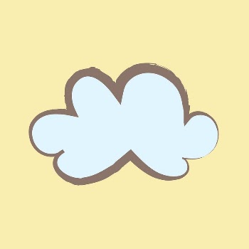 Cloud, weather sticker, pastel doodle | Free Vector Illustration - rawpixel