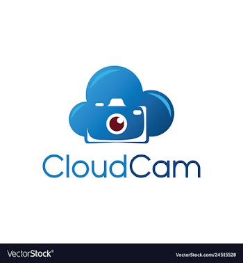 Cloudcam vector image