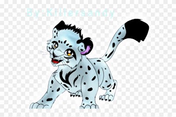 Clouded Leopard Clipart Cartoon - Drawing