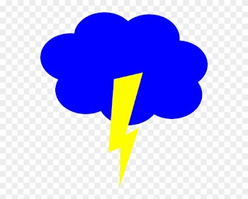 Clouds And Lightning Clipart