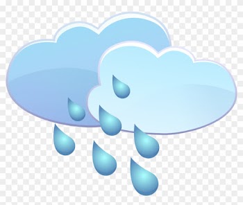 Clouds And Rain Drops Weather Icon Png Clip Art - Clouds And Rain Drops Weather Icon Png Clip Art