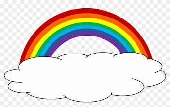 Clouds And Rainbow Clipart Clipartxtras - Colors Of A Rainbow