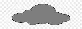 Clouds Clipart Grey Cloud - Grey Cloud Clipart