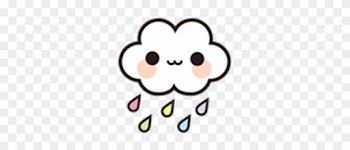 Clouds Clipart Kawaii - Kawaii Cloud