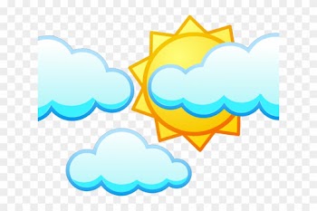Clouds Clipart Sun - Cloud