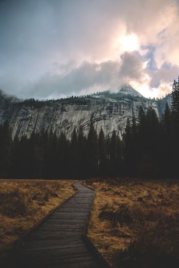 clouds covering mountain