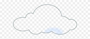 Clouds Images Clip Art Cloud Clip Art At Clker Vector - Line Art