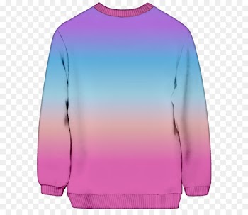 Clouds Sweatshirt Sleeve Clothing Sweater - zipper 