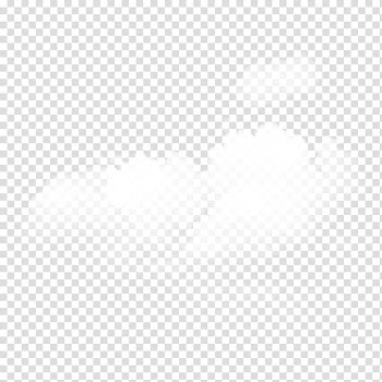 Clouds, white and black abstract painting transparent background PNG clipart