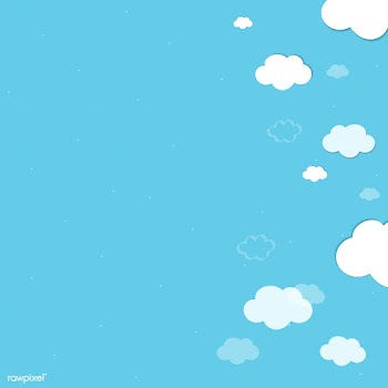 Cloudy blue background | Free stock vector - 566129