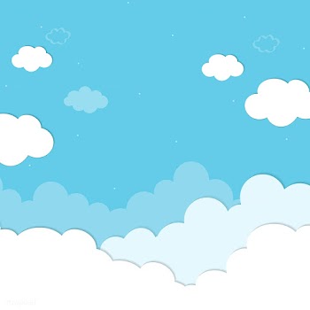 Cloudy blue background | Free stock vector - 566149