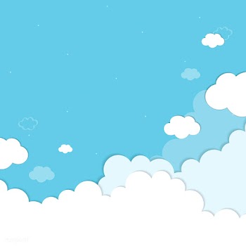 Cloudy blue background | Free stock vector - 566153