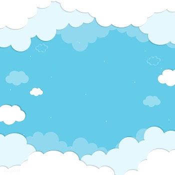 Cloudy blue background | Free stock vector - 566163