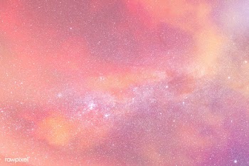 Cloudy evening pink sky background illustration | Free  illustration - 2336137