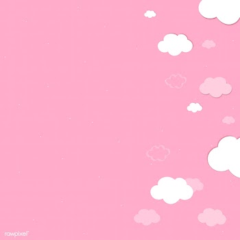 Cloudy pink sky background | Free stock vector - 566135