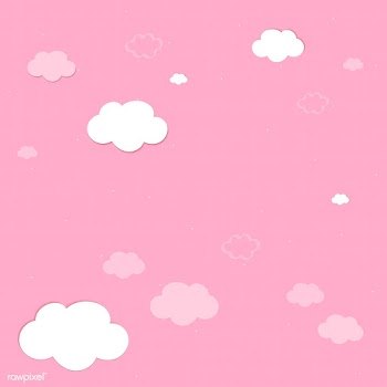 Cloudy pink sky background | Free stock vector - 566148