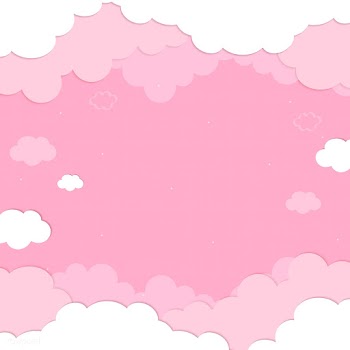 Cloudy pink sky background | Free stock vector - 566154